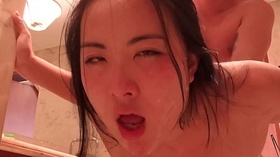 he Covers her face in CUM and KEEPS fucking her!! sukisukigirl wmaf couple